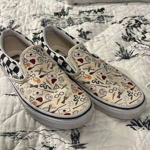 Custom Harry Potter Vans 8.5 women’s
